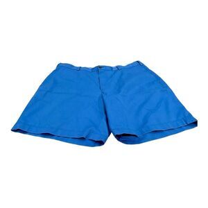 🔥 3 for $15 Brooks Brothers Size 40 Blue Flat Front Chinos Shorts